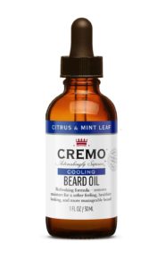 Cremo Citrus Mint Leaf beard oil