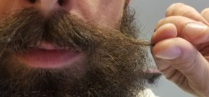 how to style a mustache