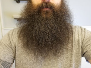 how to use beard balm step 1