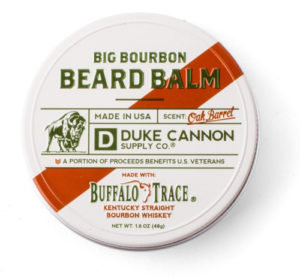 big bourbon beard balm by duke cannon