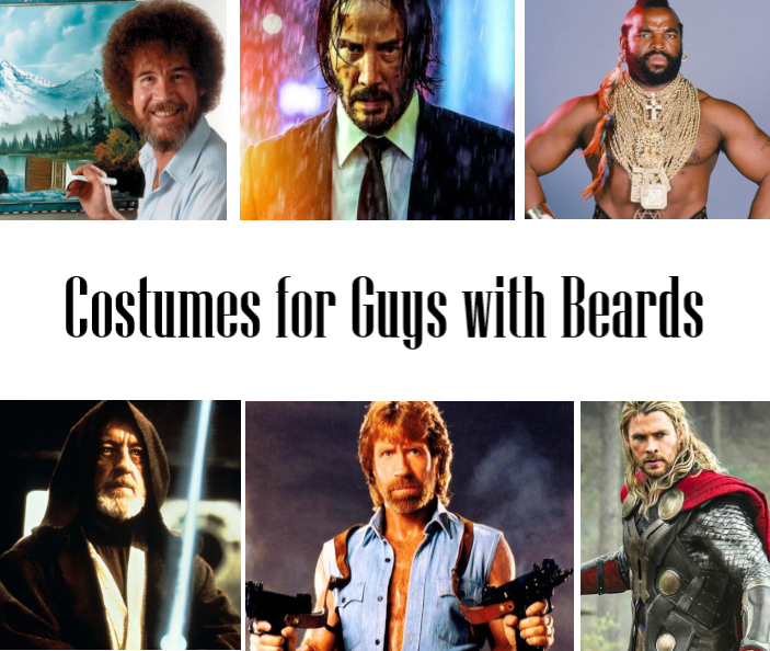 50+ Halloween Costumes for Guys with Beards