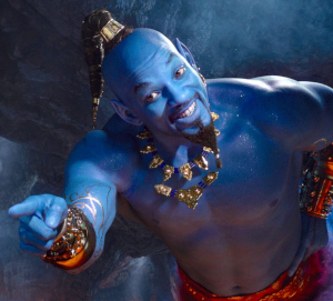 Genie from Aladdin movie