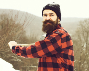 ZZ Top Style Lumberjack Hillbilly Long Costume Beard & Mustache Set 