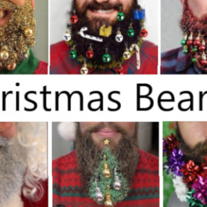 Christmas Beard Ornaments