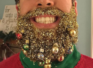 christmas beard