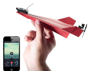 smartphone controlled paper airplane