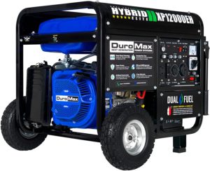  DuroMax XP12000EH Dual Fuel Electric Start Portable Generator